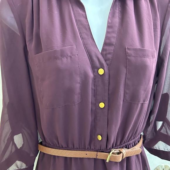 Plum dress - Picture 1 of 6